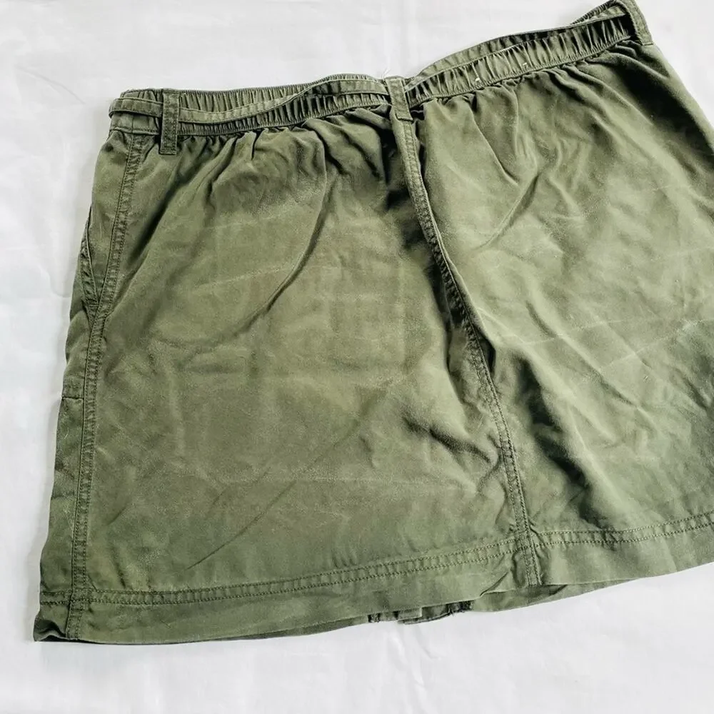GAP Lyocell Green Skirt